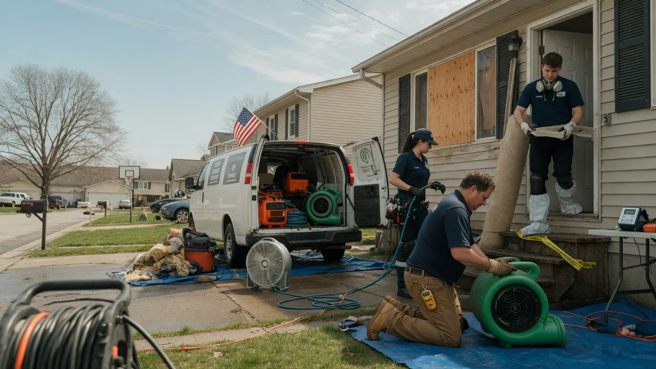 Water Damage Restoration in Brownsville, MN near me